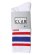 画像1: PRO CLUB STRIPE CREW SOCK WHITE/ROYAL/RED (1)