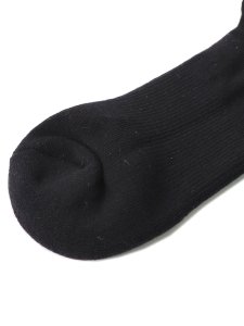 画像4: PRO CLUB STRIPE CREW SOCK BLACK/WHITE/GREY (4)