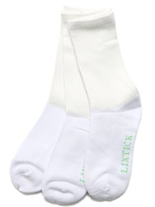 画像4: LIXTICK GLOW UP SOCKS 3PACK GITD (4)