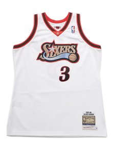 画像1: 【送料無料】MITCHELL & NESS AUTHENTIC JERSEY 76ERS 97-98 #3 IVERSON (1)