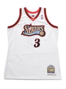 画像1: 【送料無料】MITCHELL & NESS AUTHENTIC JERSEY 76ERS 97-98 #3 IVERSON (1)