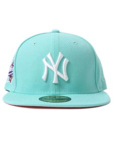 画像3: NEW ERA 59FIFTY CS YANKEES WS1998 UV/LT.PINK FBM (3)
