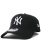 画像1: NEW ERA 9TWENTY CLOTH STRAP WASHED YANKEES BK/WH (1)