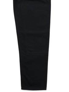 画像11: 【送料無料】PRISON BLUES DOUBLE KNEE RINSED BLACK WORK JEAN (11)