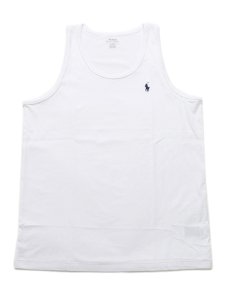 画像1: POLO RALPH LAUREN CLASSIC FIT PONY ONE POINT TANK (1)