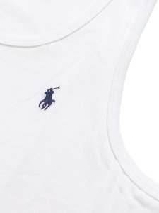 画像6: POLO RALPH LAUREN CLASSIC FIT PONY ONE POINT TANK (6)
