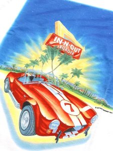 画像7: IN-N-OUT BURGER 1998 RED SPORTS CAR TEE (7)