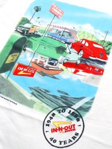画像7: IN-N-OUT BURGER 1988 40TH ANNIVERSARY TEE (7)
