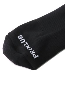 画像4: PRO CLUB LINK CREW SOCKS BLACK/WHITE (4)