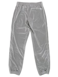 画像2: 【送料無料】PRO CLUB VELOUR TRACK PANT SILVER (2)