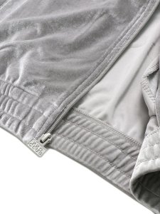 画像6: 【SALE】PRO CLUB VELOUR TRACK JACKET SILVER (6)