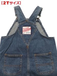 画像11: 【KIDS】CARHARTT KIDS TD WASHED DENIM BIB OVERALL-MD WASH (11)