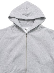 画像3: 【送料無料】LOS ANGELES APPAREL 14oz HEAVY FLEECE HOODED ZIP UP-ASH (3)