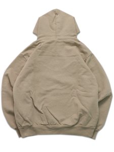 画像2: 【SALE】【送料無料】LOS ANGELES APPAREL 14oz HEAVY FLEECE HOODED PULLOVER-KH BEG (2)