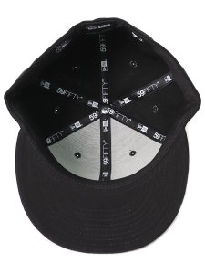 画像5: NEW ERA 59FIFTY NY YANKEES BLACK/WHITE (5)