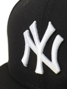 画像6: NEW ERA 59FIFTY NY YANKEES BLACK/WHITE (6)