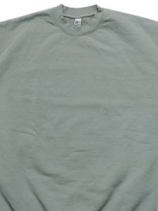 画像3: 【SALE】LOS ANGELES APPAREL 14oz GD HEAVY FLEECE PO CREW-SAGE (3)