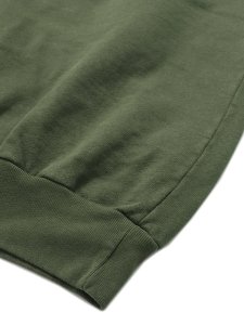 画像5: 【SALE】LOS ANGELES APPAREL 14oz GD HEAVY FLEECE PO CREW-ARMY (5)