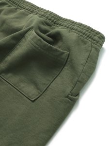 画像6: 【SALE】【送料無料】LOS ANGELES APPAREL 14oz GD HEAVY FLEECE PANTS-ARMY (6)