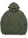 画像1: 【送料無料】LOS ANGELES APPAREL 14oz GD HEAVY FLEECE HOODED PO-ARMY (1)