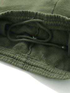 画像7: 【SALE】【送料無料】LOS ANGELES APPAREL 14oz GD HEAVY FLEECE PANTS-ARMY (7)