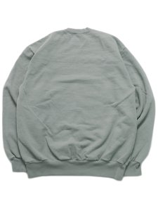 画像2: 【SALE】LOS ANGELES APPAREL 14oz GD HEAVY FLEECE PO CREW-SAGE (2)
