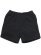 画像1: LOS ANGELES APPAREL 14oz HEAVY FLEECE MID SHORT-BLACK (1)