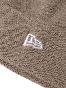 画像3: NEW ERA BASIC CUFF KNIT-BROWN/WHITE (3)