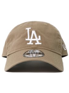 画像2: NEW ERA 9TWENTY CLOTH STRAP WASHED DODGERS KH/WH (2)