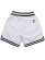 画像2: PRO CLUB 7.5" CLASSIC BASKETBALL SHORTS WHT/BLK (2)