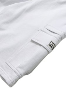 画像6: PRO CLUB FRENCH TERRY 11" CARGO SHORT SNOW WHITE (6)