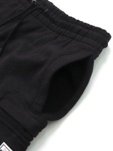 画像3: PRO CLUB FRENCH TERRY 11" CARGO SHORT BLACK (3)