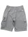 画像2: PRO CLUB FRENCH TERRY 11" CARGO SHORT HEATHER GREY (2)