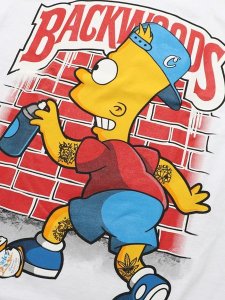 画像3: STREET WEAR SUPPLY BKWDS SSONS SPRAY TEE (3)