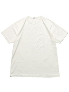 画像1: LOS ANGELES APPAREL 8.5oz BINDING GARMENT DYE S/S TEE-OFF WHITE (1)