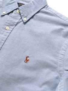 画像3: 【SALE】【送料無料】POLO RALPH LAUREN CLASSIC FIT OXFORD BD S/S SHIRT (3)