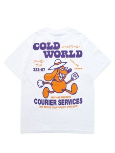 画像1: 【SALE】COLD WORLD FROZEN GOODS COURIER SERVICE TEE (1)