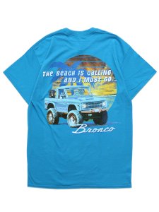 画像1: 【MEGA SALE】JOE BLOW FORD BRONCO VINTAGE BEACH CALLING TEE (1)