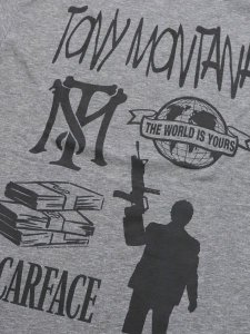 画像3: 【MEGA SALE】AMERICAN CLASSICS SCARFACE TONY MONTANA & FRIENDS TEE (3)