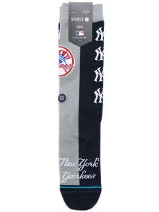 画像1: 【SALE】STANCE MLB YANKEES SPLIT CREW (1)