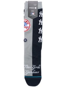 画像1: STANCE MLB YANKEES SPLIT CREW (1)