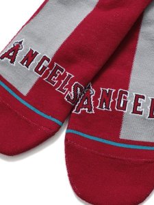 画像4: 【SALE】STANCE MLB ANGELS SPLIT CREW (4)