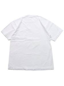 画像2: LOS ANGELES APPAREL 6.5oz GARMENT DYED POCKET TEE-WHITE (2)