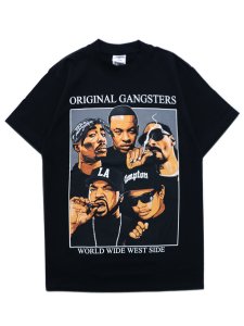 画像1: STREET WEAR SUPPLY OG GANGSTERS WORLD WIDE WEST SIDE TEE (1)
