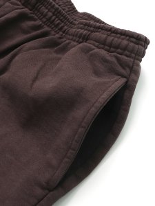 画像3: 【SALE】LOS ANGELES APPAREL 14oz GD HEAVY FLEECE MID SHORT-CHOCOLATE (3)