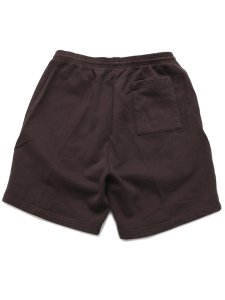 画像2: 【SALE】LOS ANGELES APPAREL 14oz GD HEAVY FLEECE MID SHORT-CHOCOLATE (2)