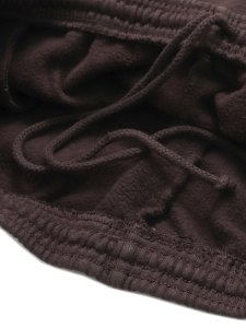 画像5: 【SALE】LOS ANGELES APPAREL 14oz GD HEAVY FLEECE MID SHORT-CHOCOLATE (5)