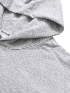 画像3: 【SALE】LOS ANGELES APPAREL 14oz HEAVY FLEECE NS HOODED PULLOVER-ASH (3)
