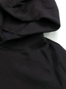 画像3: 【SALE】LOS ANGELES APPAREL 14oz HEAVY FLEECE NS HOODED PULLOVER-BLK (3)