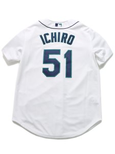 画像2: 【送料無料】MITCHELL & NESS AUTHENTIC JERSEY-MARINERS 01 ICHIRO #51 (2)